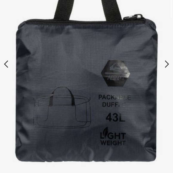 🚦Quiksilver Packable 43L Large Packable Duffle Bag 🚦 - Picture 3 of 4
